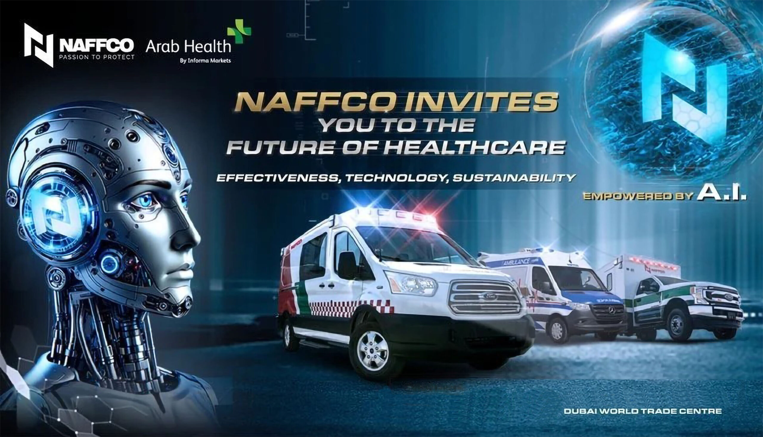 SkySmartMed in Partnership with NAFCO at Arab Health 2025